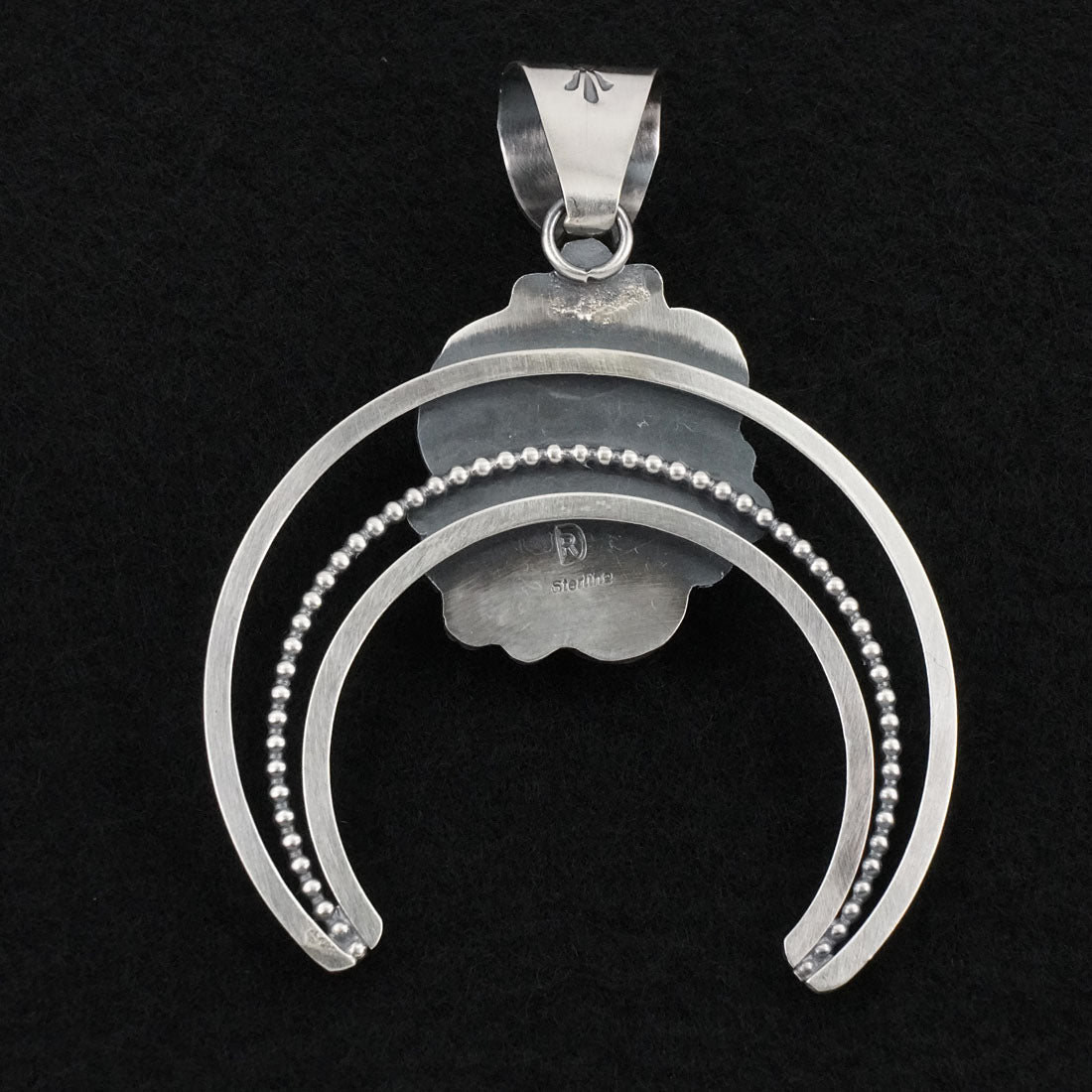 Raymond Delgarito Turquoise & Sterling Silver Pendant