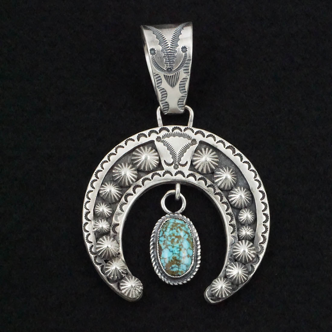 Dexter Martinez Turquoise & Sterling Silver Pendant