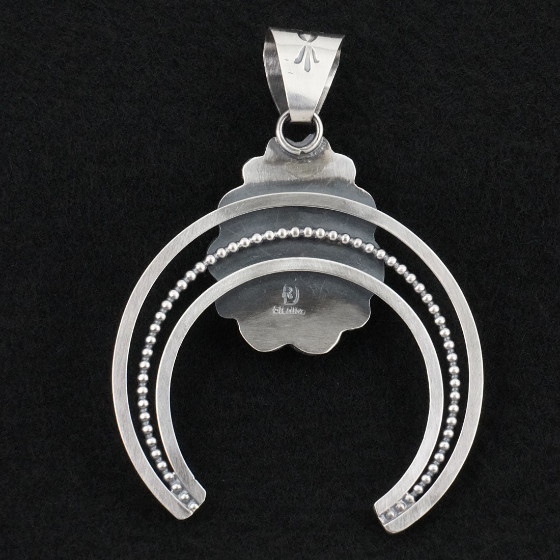 Raymond Delgarito Turquoise & Sterling Silver Pendant