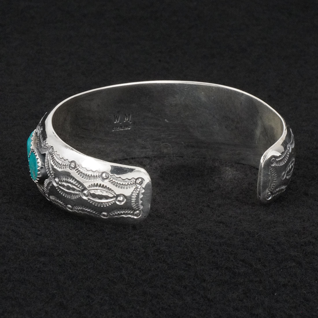 Wilbert Muskett Sr. Turquoise & Sterling Silver Bracelet