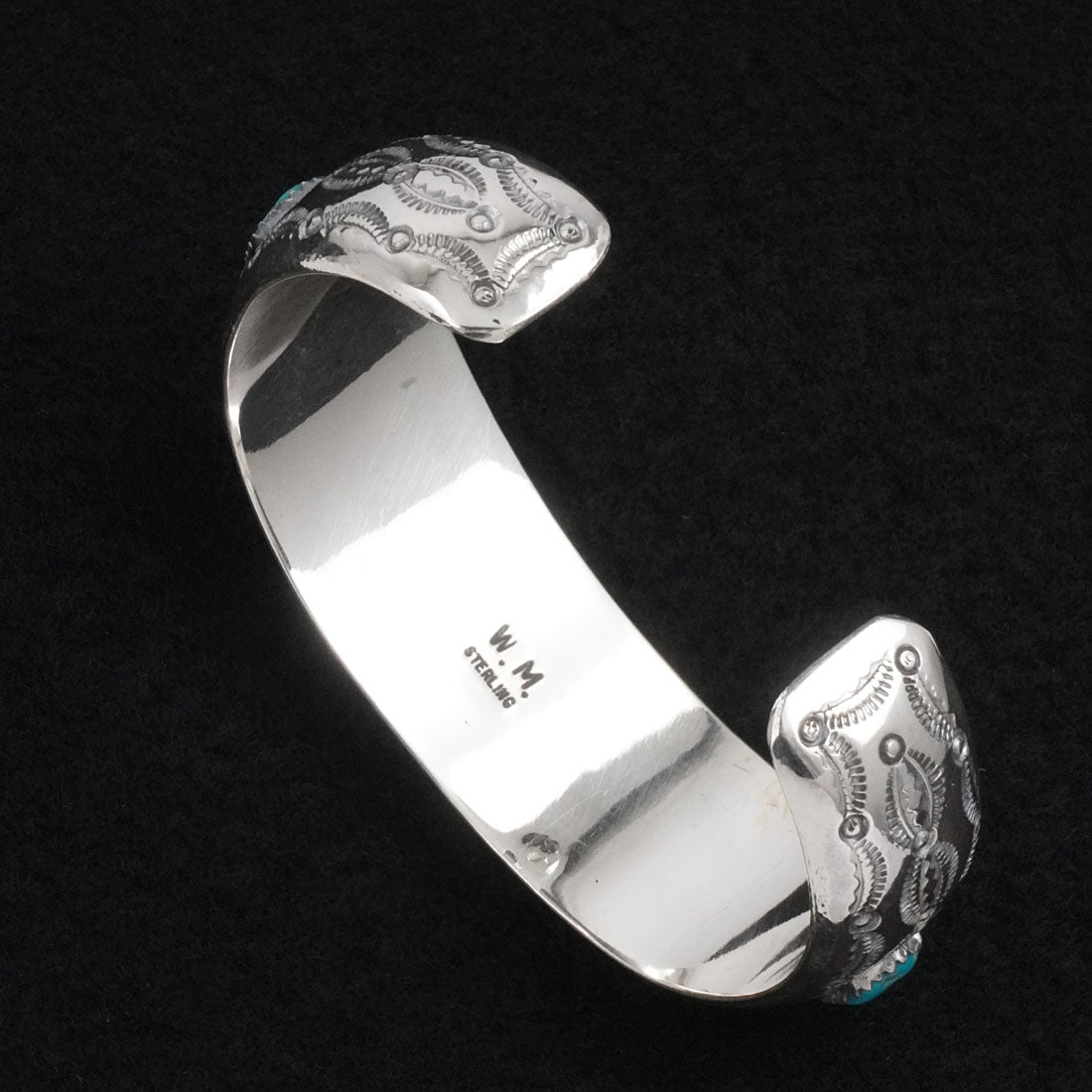 Wilbert Muskett Sr. Turquoise & Sterling Silver Bracelet