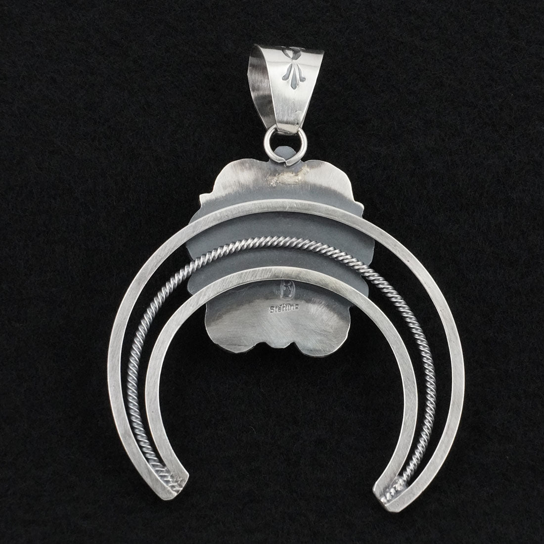 Raymond Delgarito Turquoise & Sterling Silver Pendant