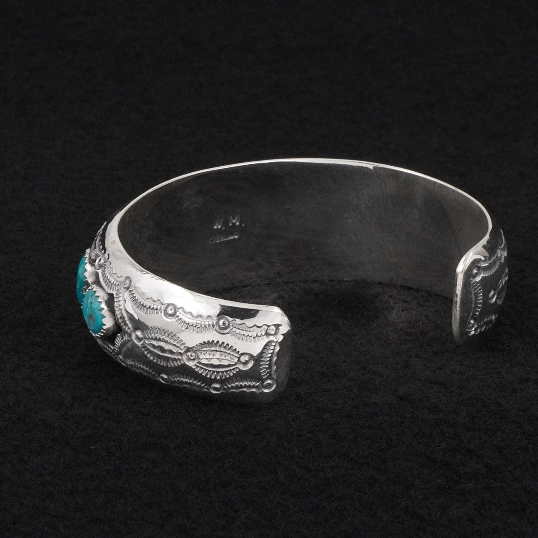 Wilbert Muskett Sr. Turquoise & Sterling Silver Bracelet