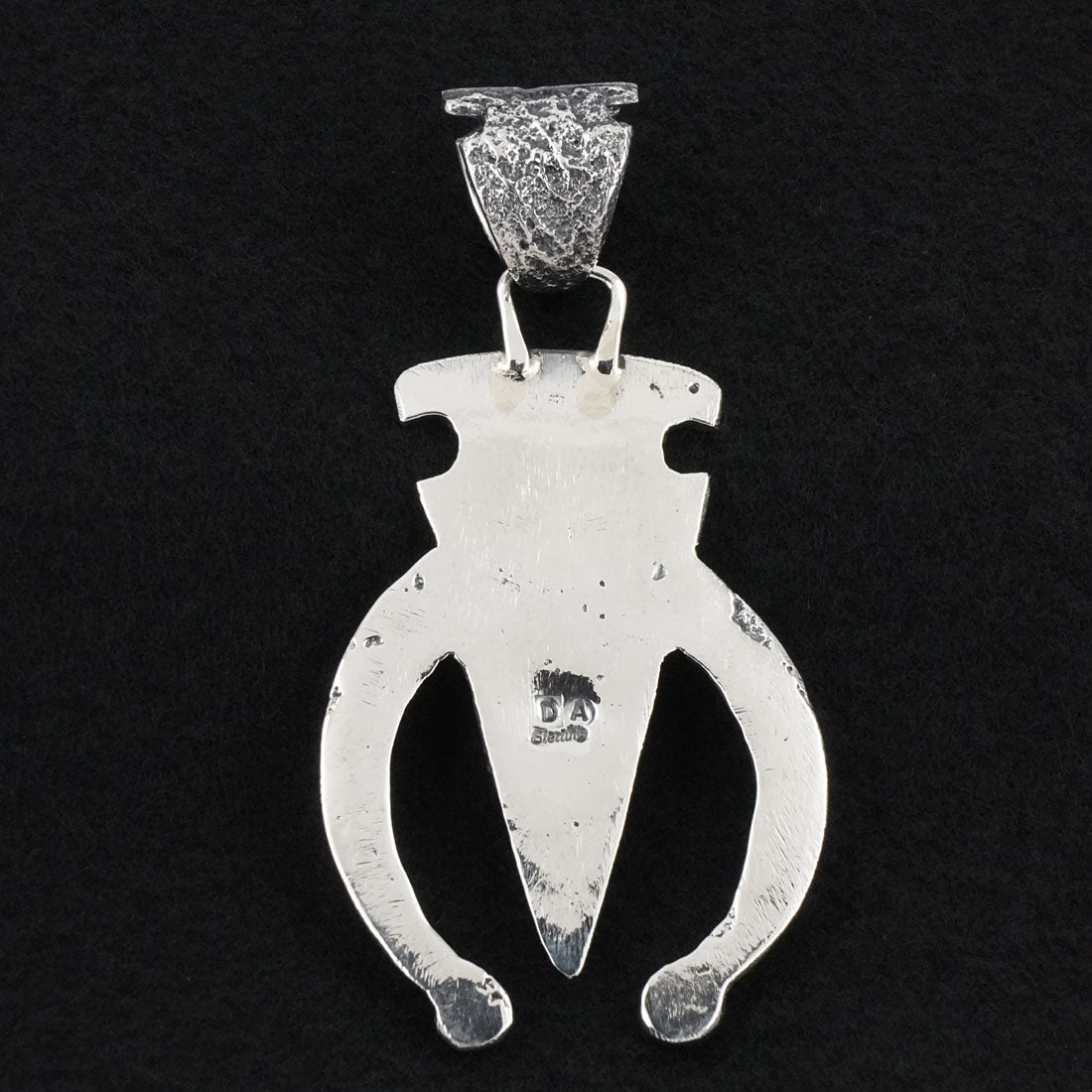 Delbert Arviso Turquoise & Sterling Silver Pendant