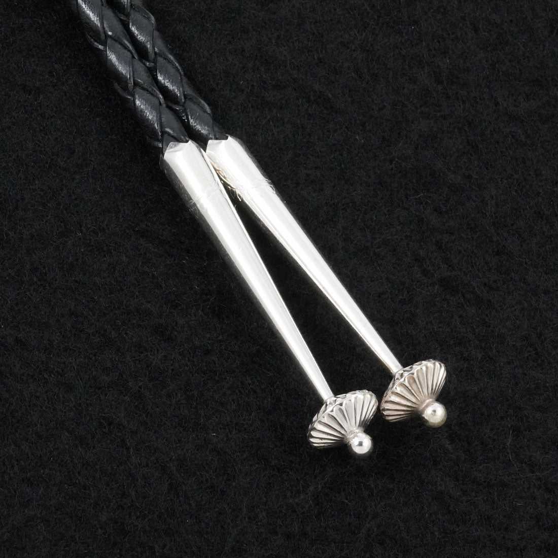 Wilbert Muskett Sr. Turquoise & Sterling Silver Bolo Tie