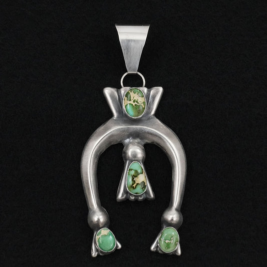 Eugene Gruber Turquoise & Sterling Silver Pendant