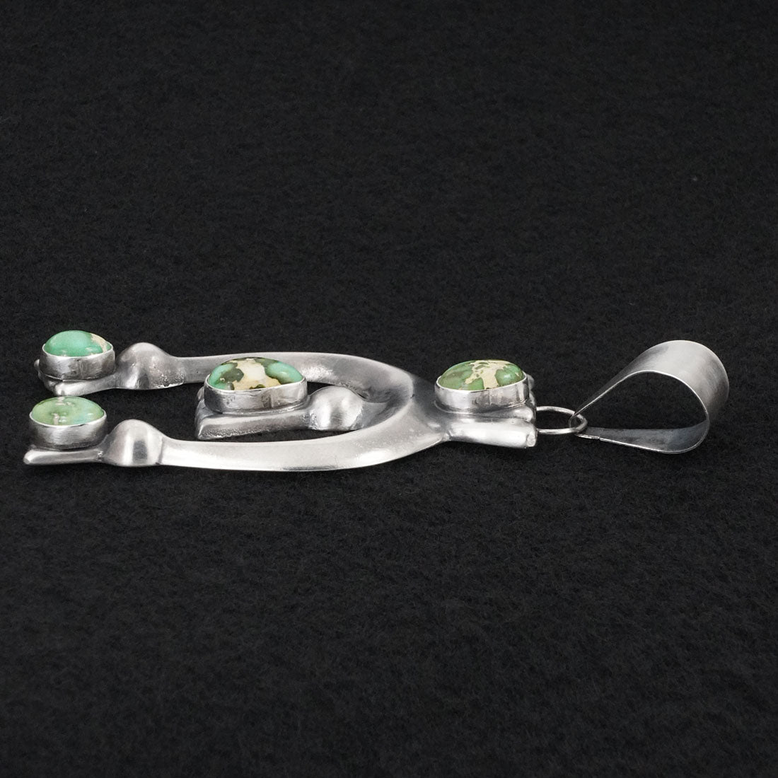 Eugene Gruber Turquoise & Sterling Silver Pendant