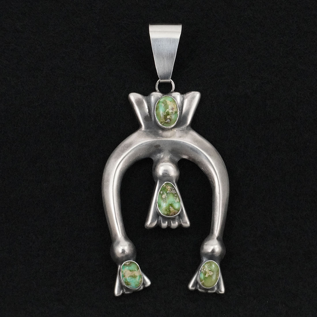 Eugene Gruber Turquoise & Sterling Silver Pendant