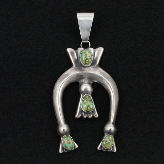 Eugene Gruber Turquoise & Sterling Silver Pendant