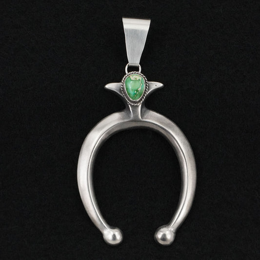 Eugene Gruber Turquoise & Sterling Silver Pendant