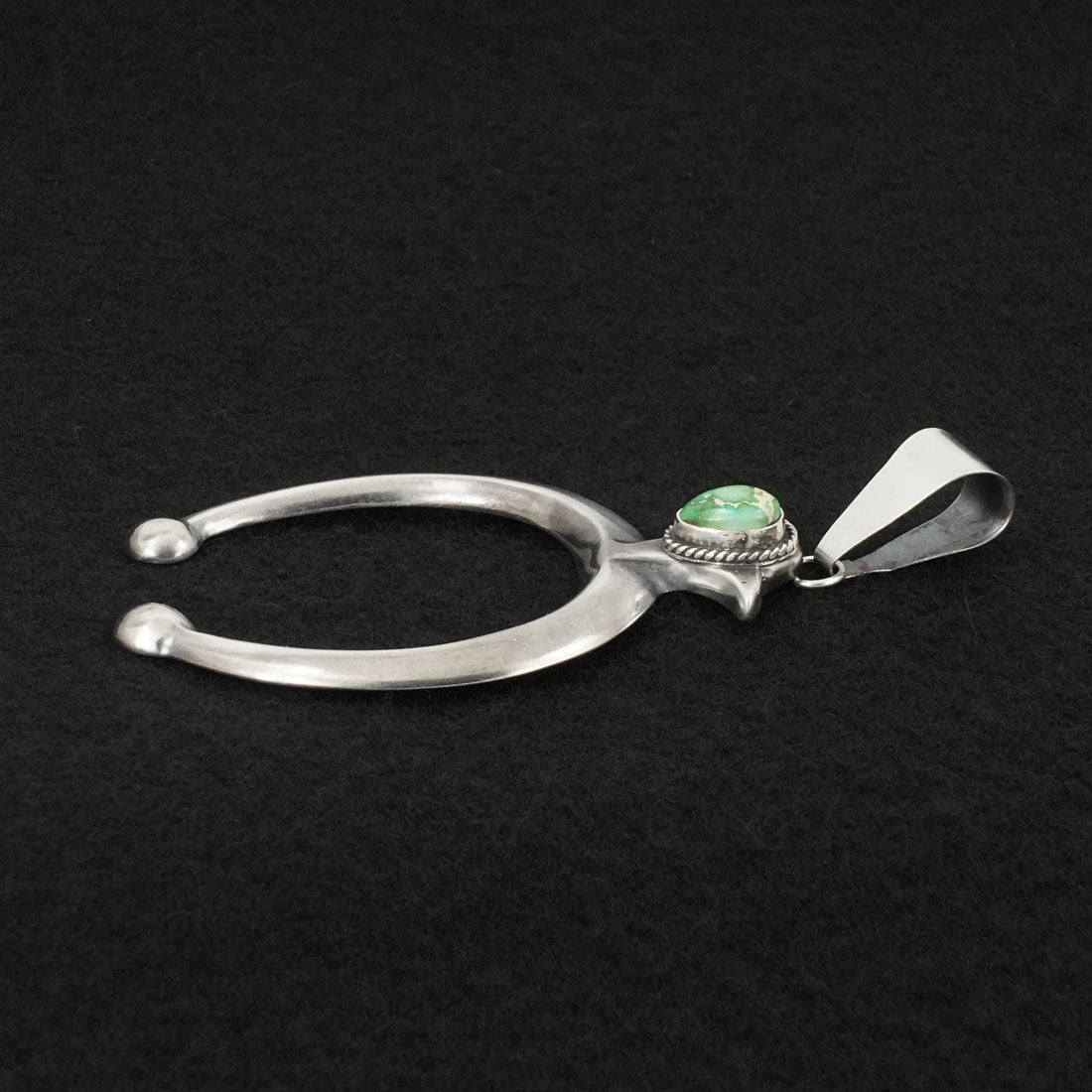 Eugene Gruber Turquoise & Sterling Silver Pendant