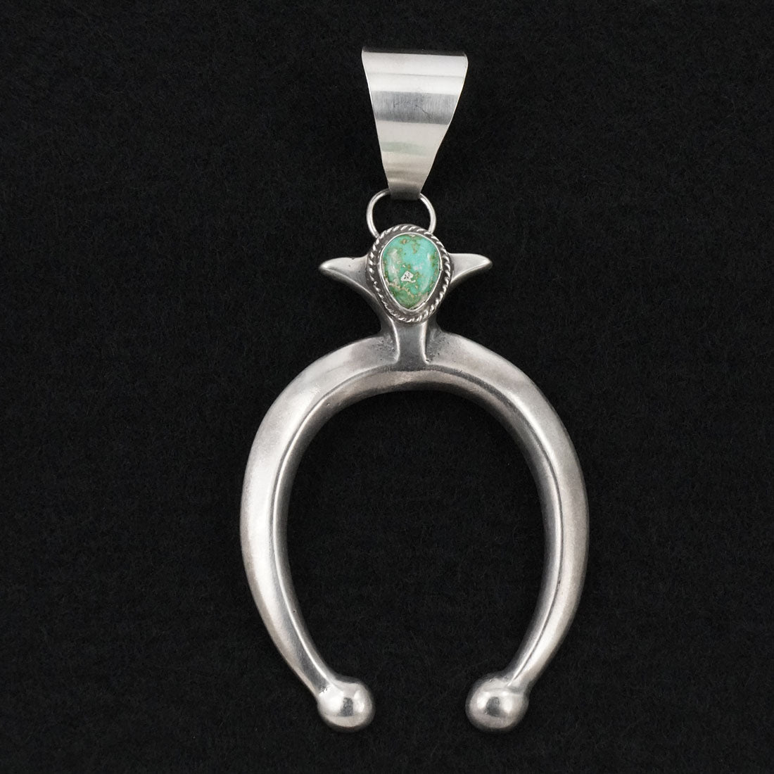 Eugene Gruber Turquoise & Sterling Silver Pendant