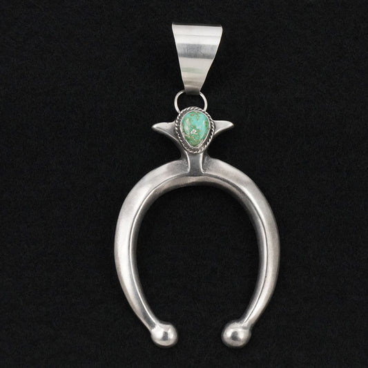 Eugene Gruber Turquoise & Sterling Silver Pendant