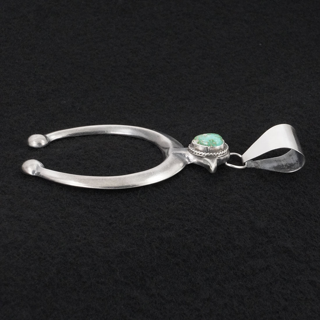 Eugene Gruber Turquoise & Sterling Silver Pendant