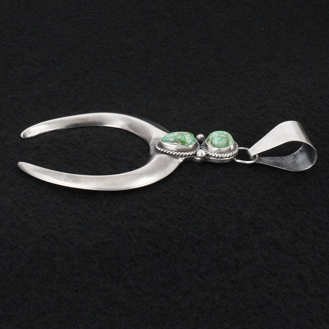 Eugene Gruber Turquoise & Sterling Silver Pendant