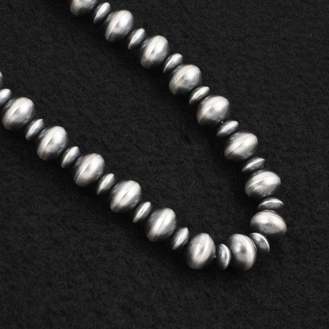 Crystal Haley Sterling Silver Navajo Pearl Necklace 20"