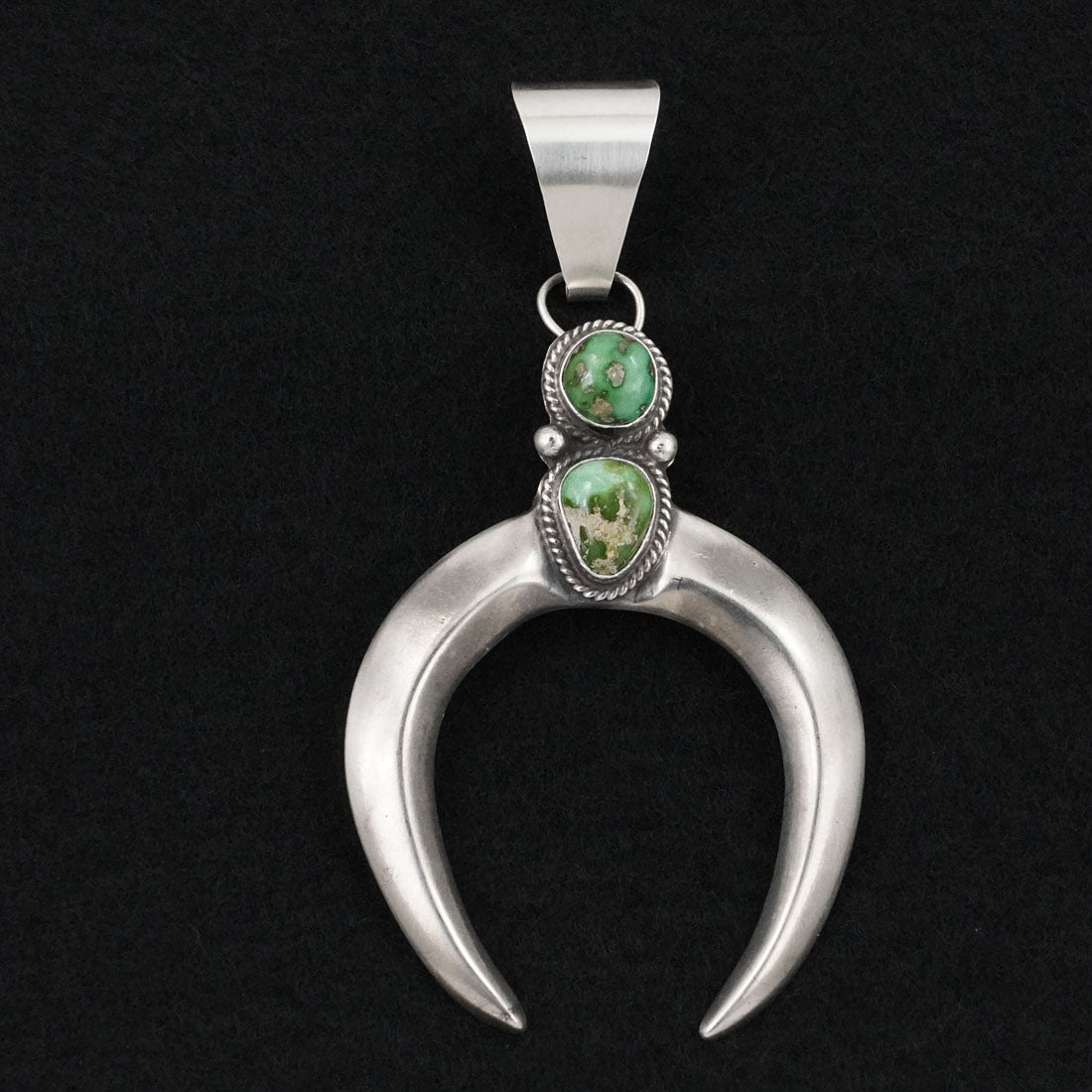 Eugene Gruber Turquoise & Sterling Silver Pendant