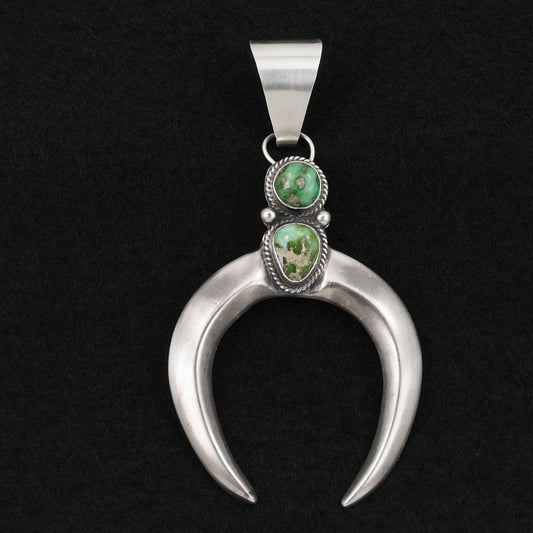 Eugene Gruber Turquoise & Sterling Silver Pendant