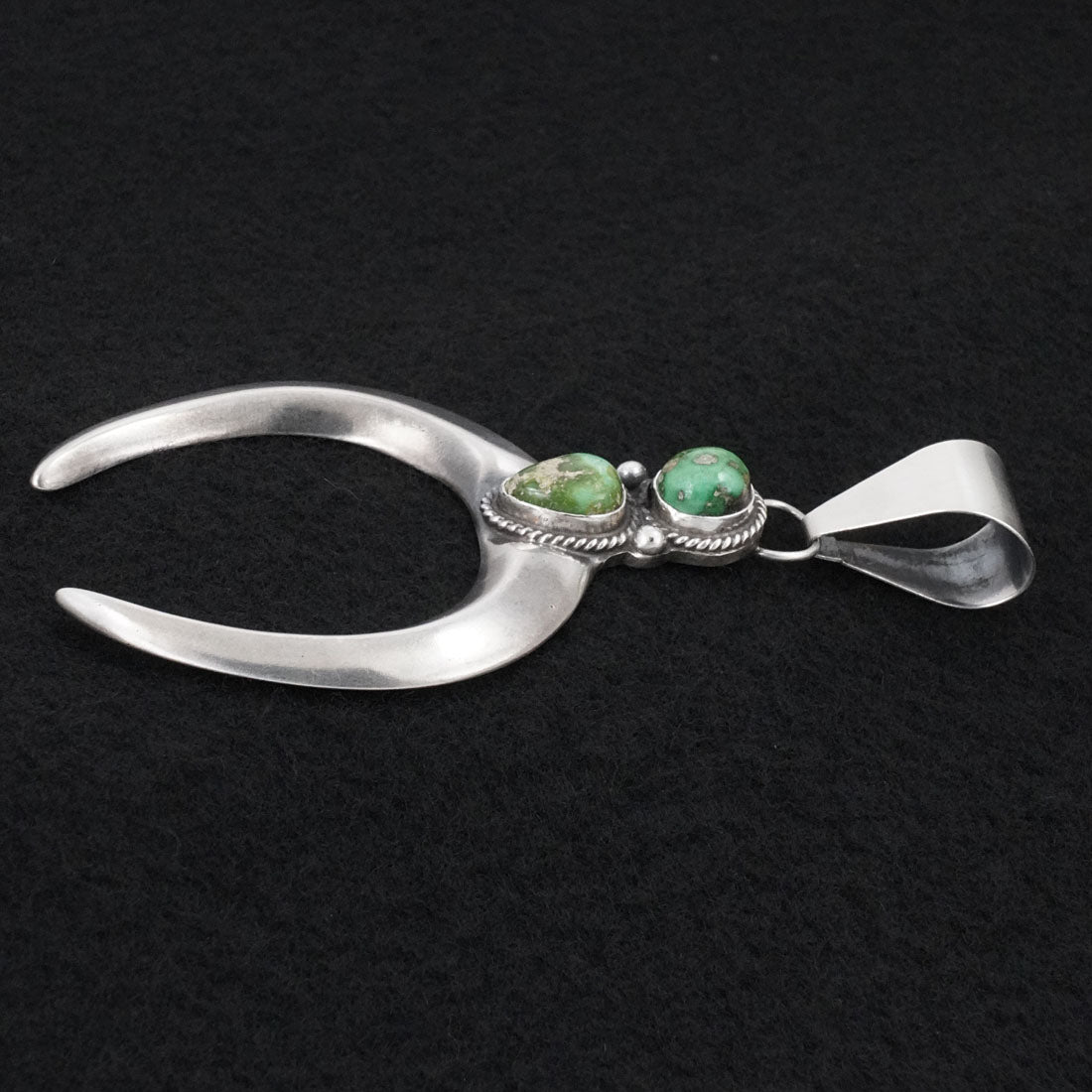 Eugene Gruber Turquoise & Sterling Silver Pendant