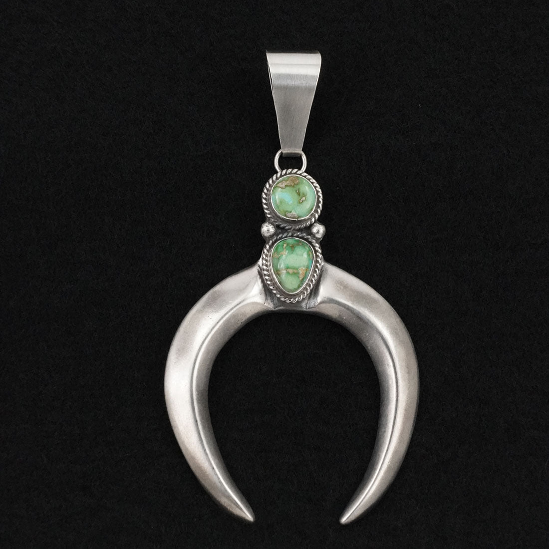 Eugene Gruber Turquoise & Sterling Silver Pendant