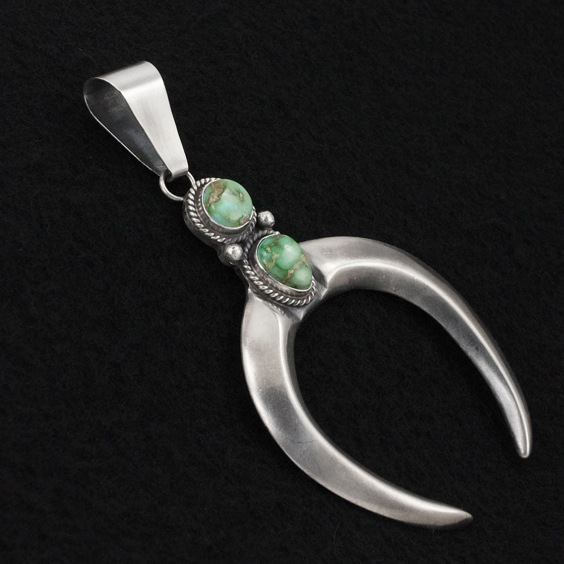 Eugene Gruber Turquoise & Sterling Silver Pendant