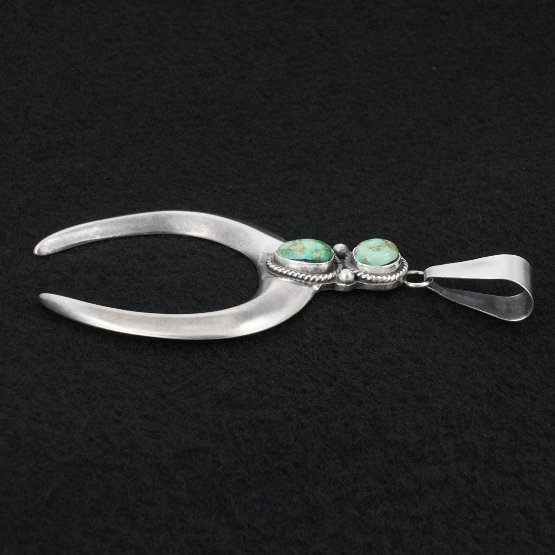 Eugene Gruber Turquoise & Sterling Silver Pendant