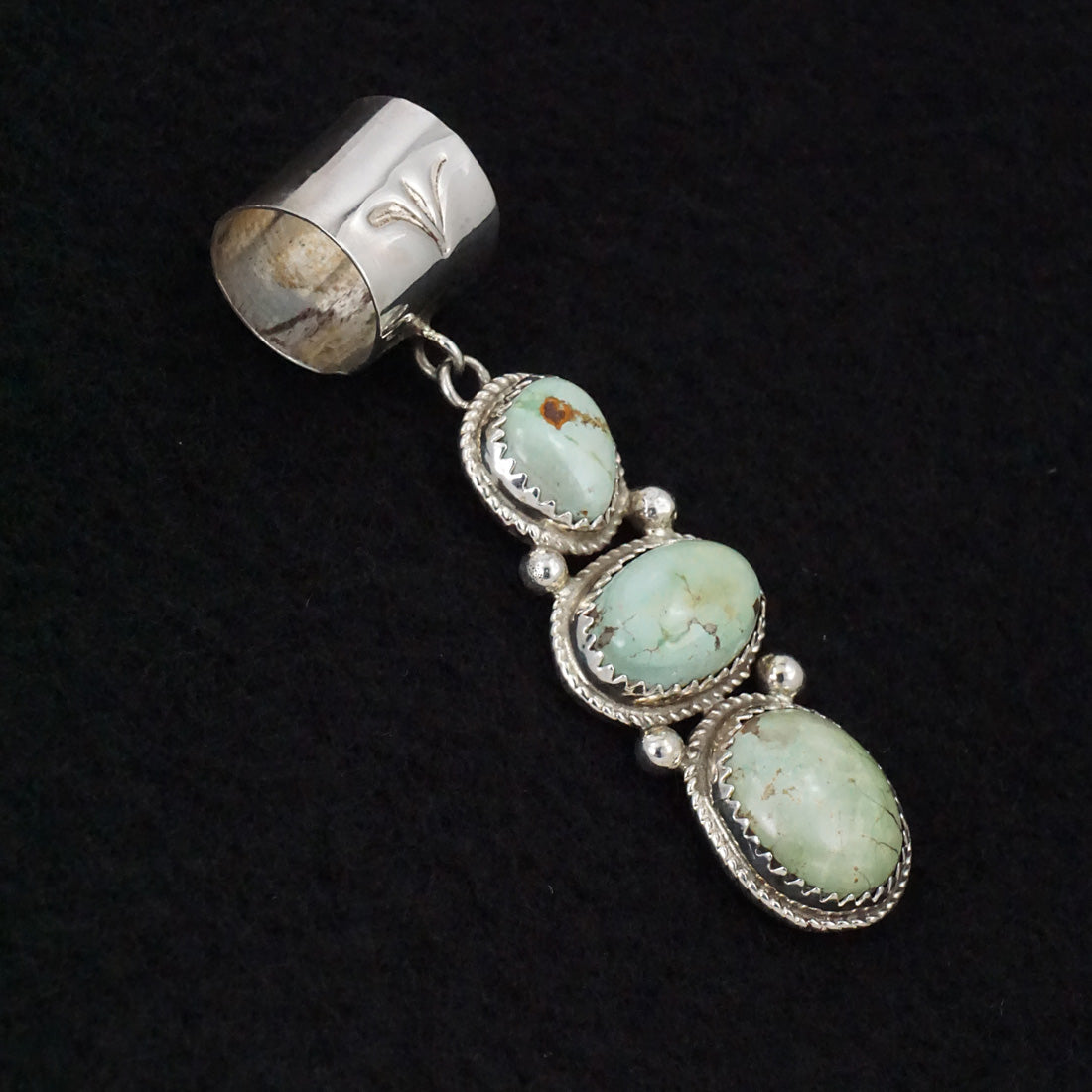 Ernest Hawthorne Turquoise & Sterling Silver Pendant