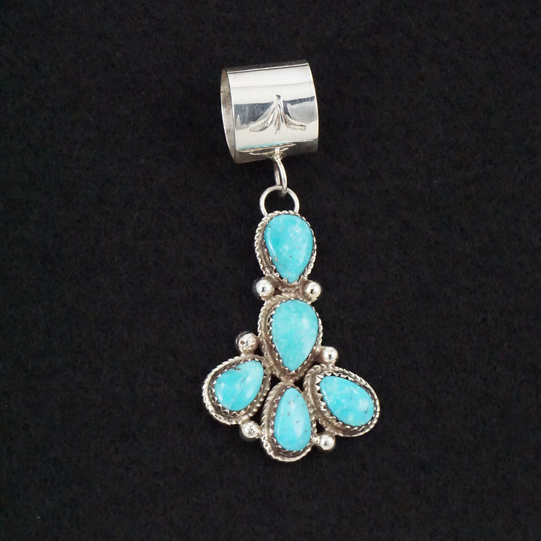 Ernest Hawthorne Turquoise & Sterling Silver Pendant