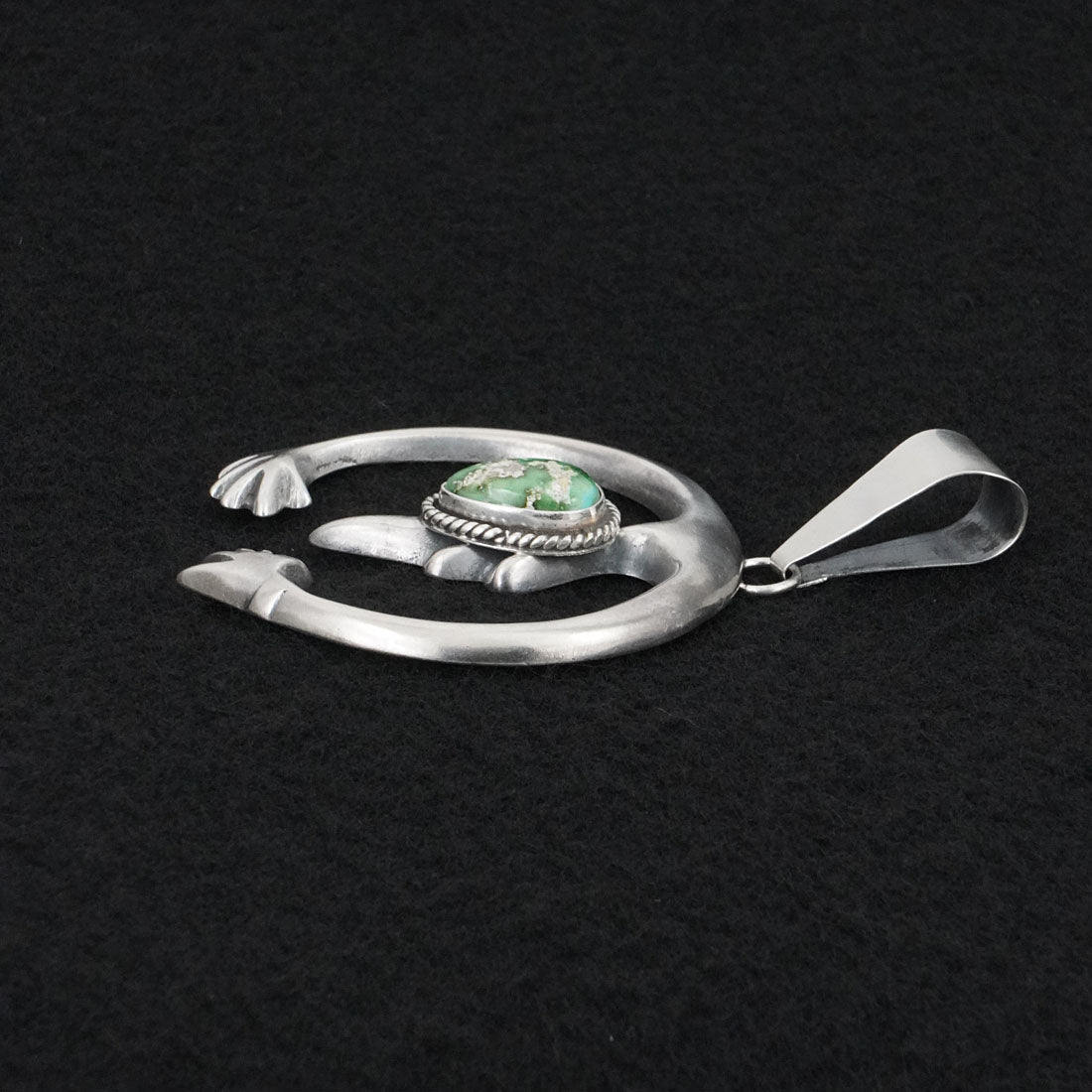 Eugene Gruber Turquoise & Sterling Silver Pendant