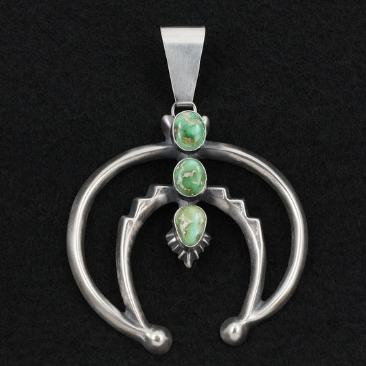 Eugene Gruber Turquoise & Sterling Silver Pendant