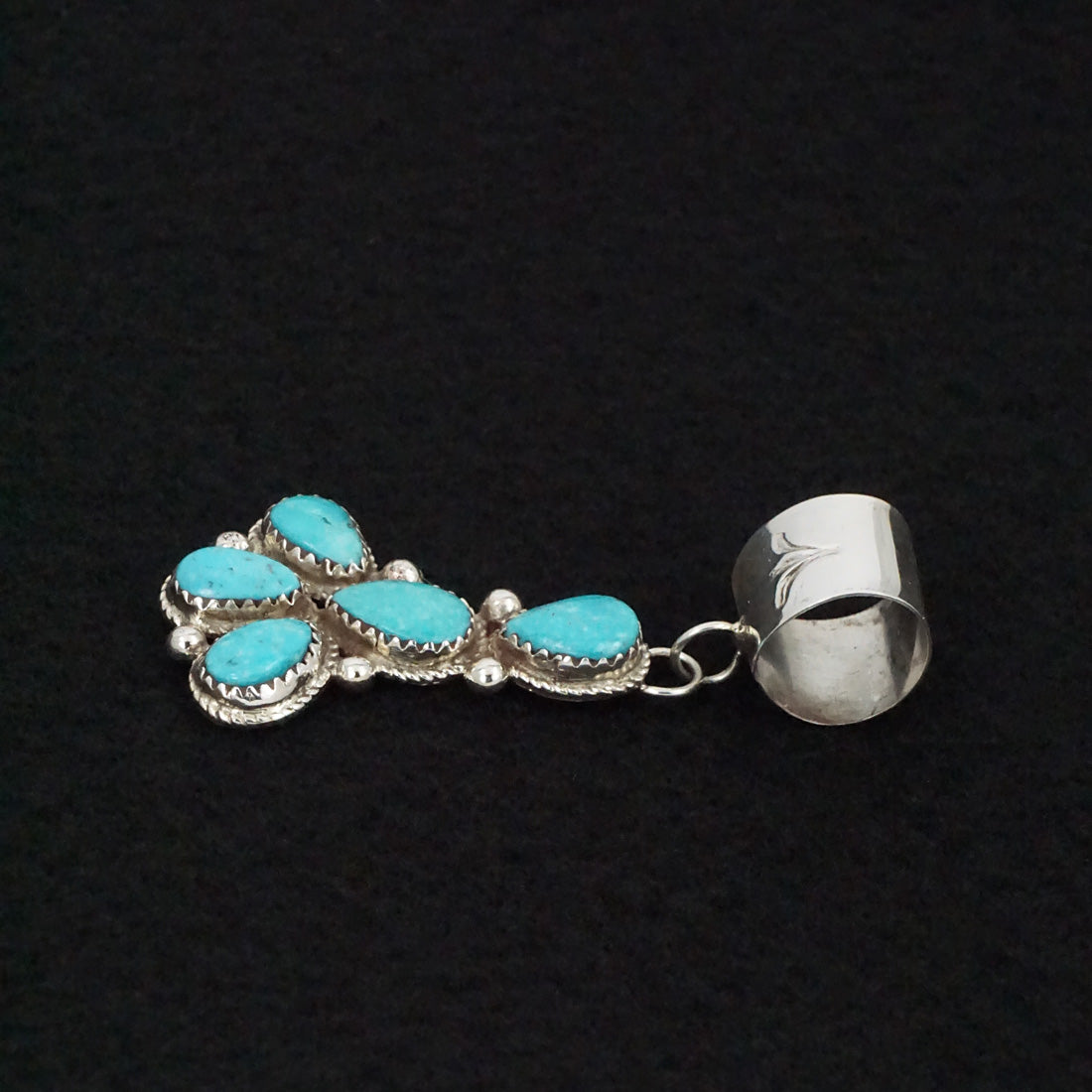 Ernest Hawthorne Turquoise & Sterling Silver Pendant