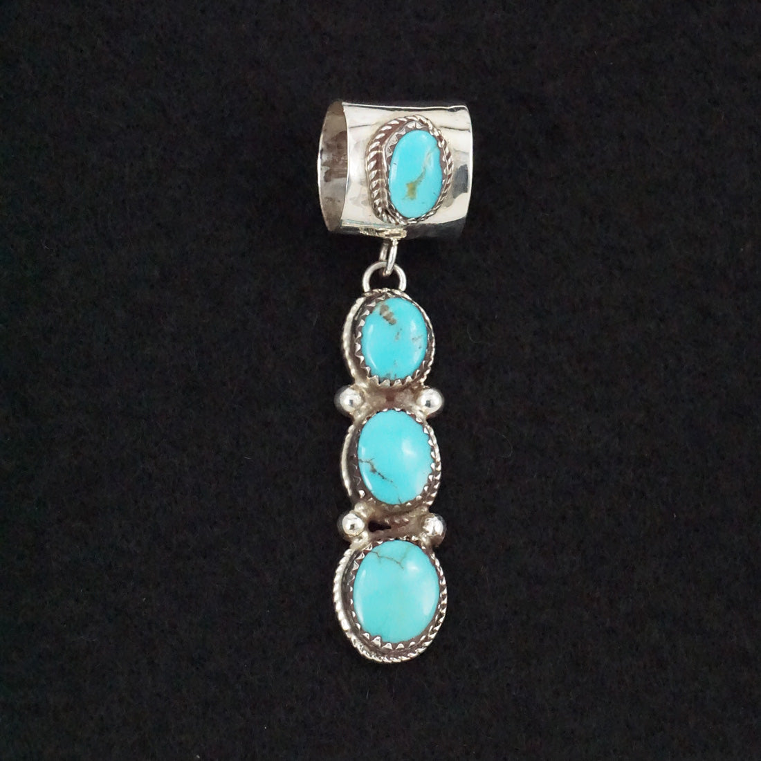 Ernest Hawthorne Turquoise & Sterling Silver Pendant