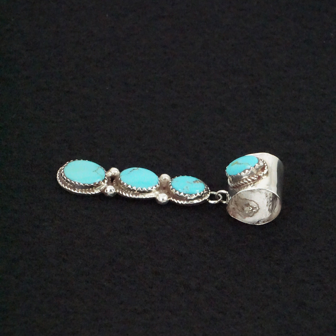 Ernest Hawthorne Turquoise & Sterling Silver Pendant