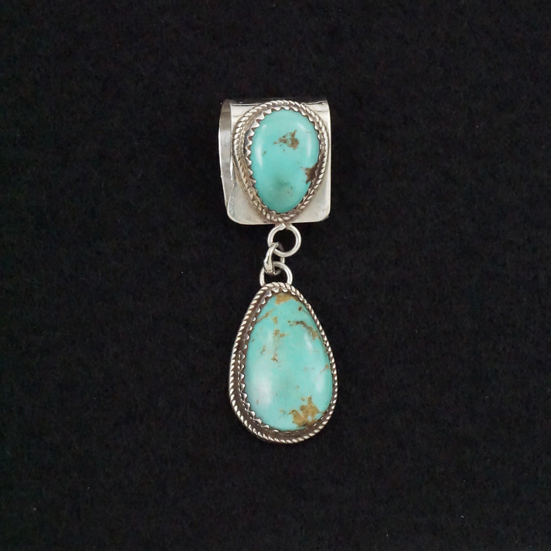 Ernest Hawthorne Turquoise & Sterling Silver Pendant