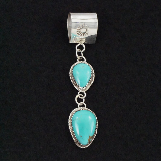 Ernest Hawthorne Turquoise & Sterling Silver Pendant