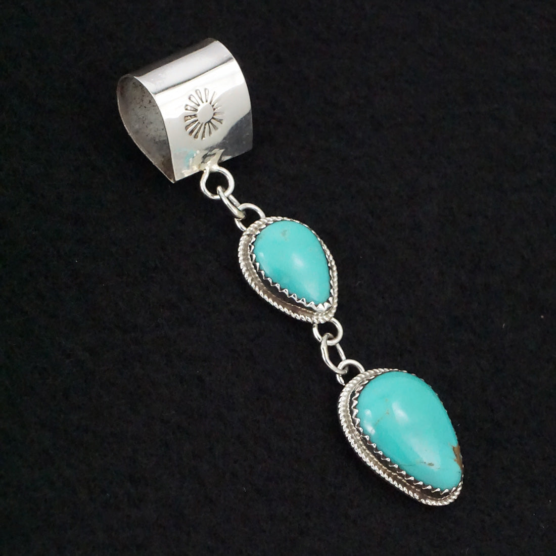 Ernest Hawthorne Turquoise & Sterling Silver Pendant