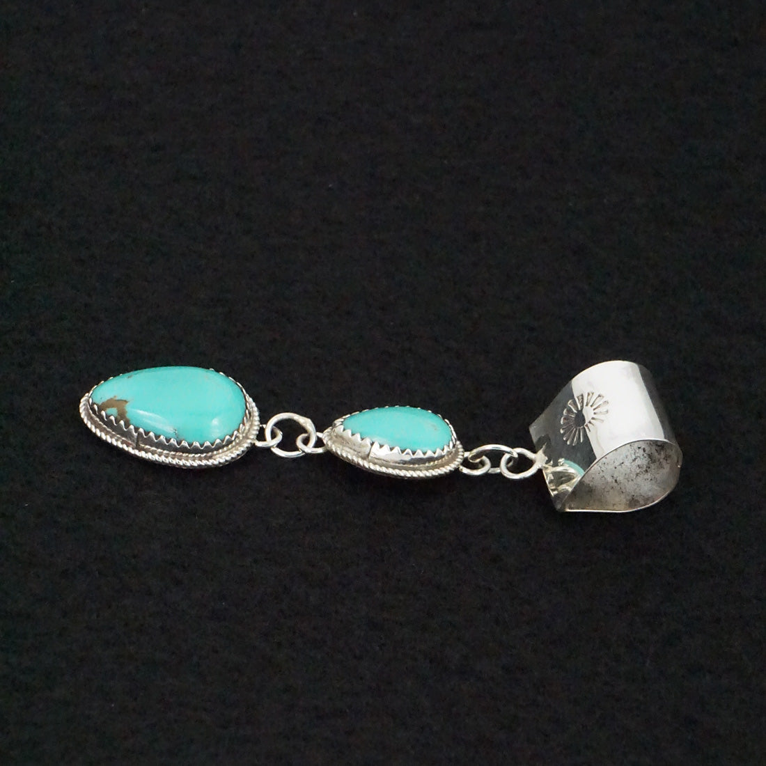 Ernest Hawthorne Turquoise & Sterling Silver Pendant