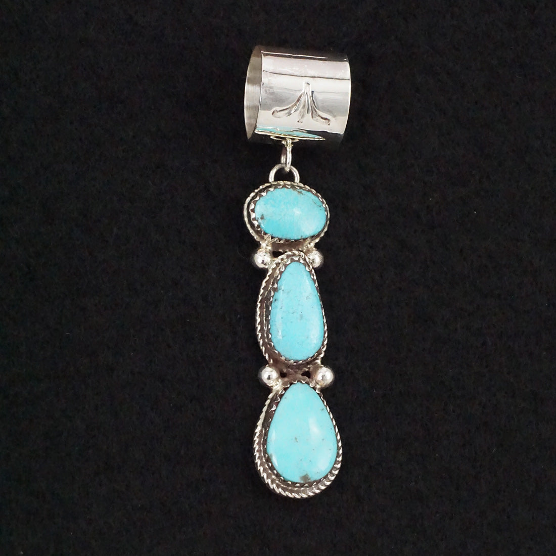 Ernest Hawthorne Turquoise & Sterling Silver Pendant