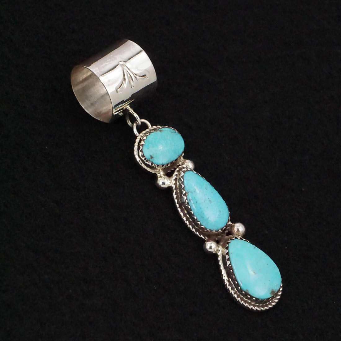 Ernest Hawthorne Turquoise & Sterling Silver Pendant