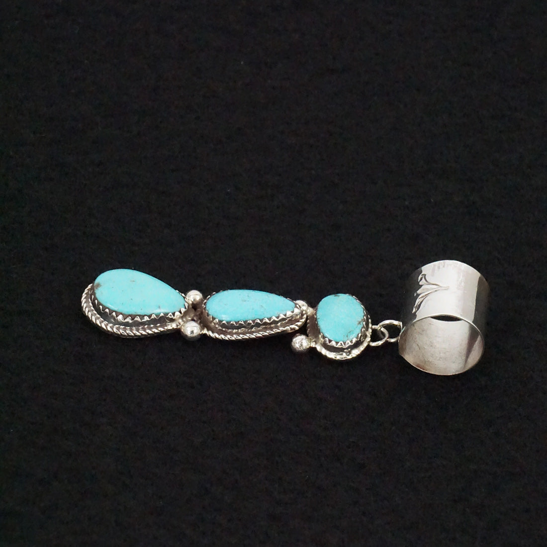 Ernest Hawthorne Turquoise & Sterling Silver Pendant