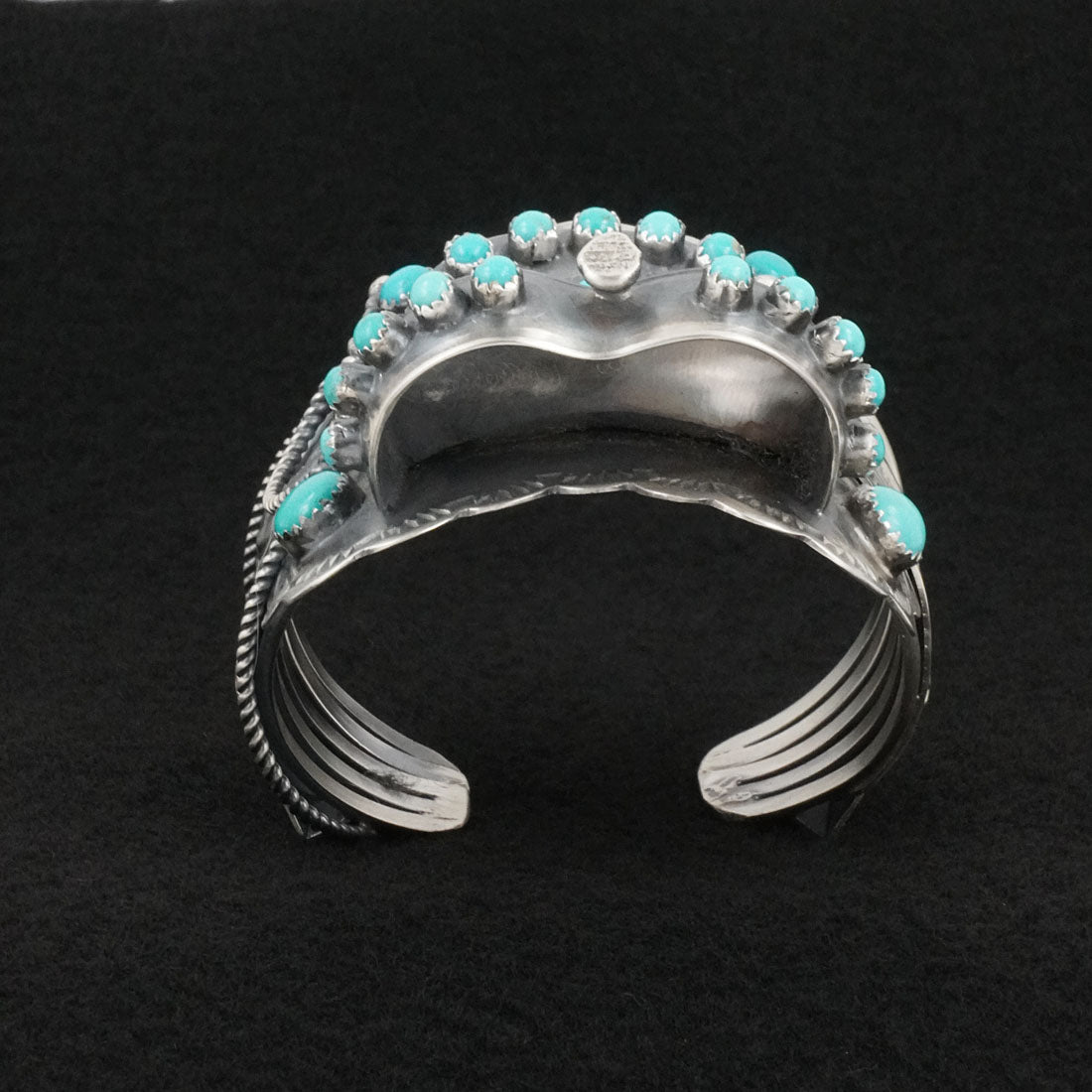 Tim Yazzie Turquoise & Sterling Silver Bracelet