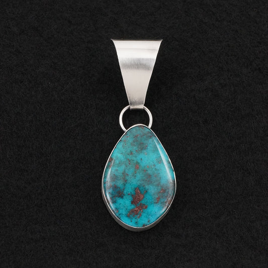 Eugene Gruber Turquoise & Sterling Silver Pendant
