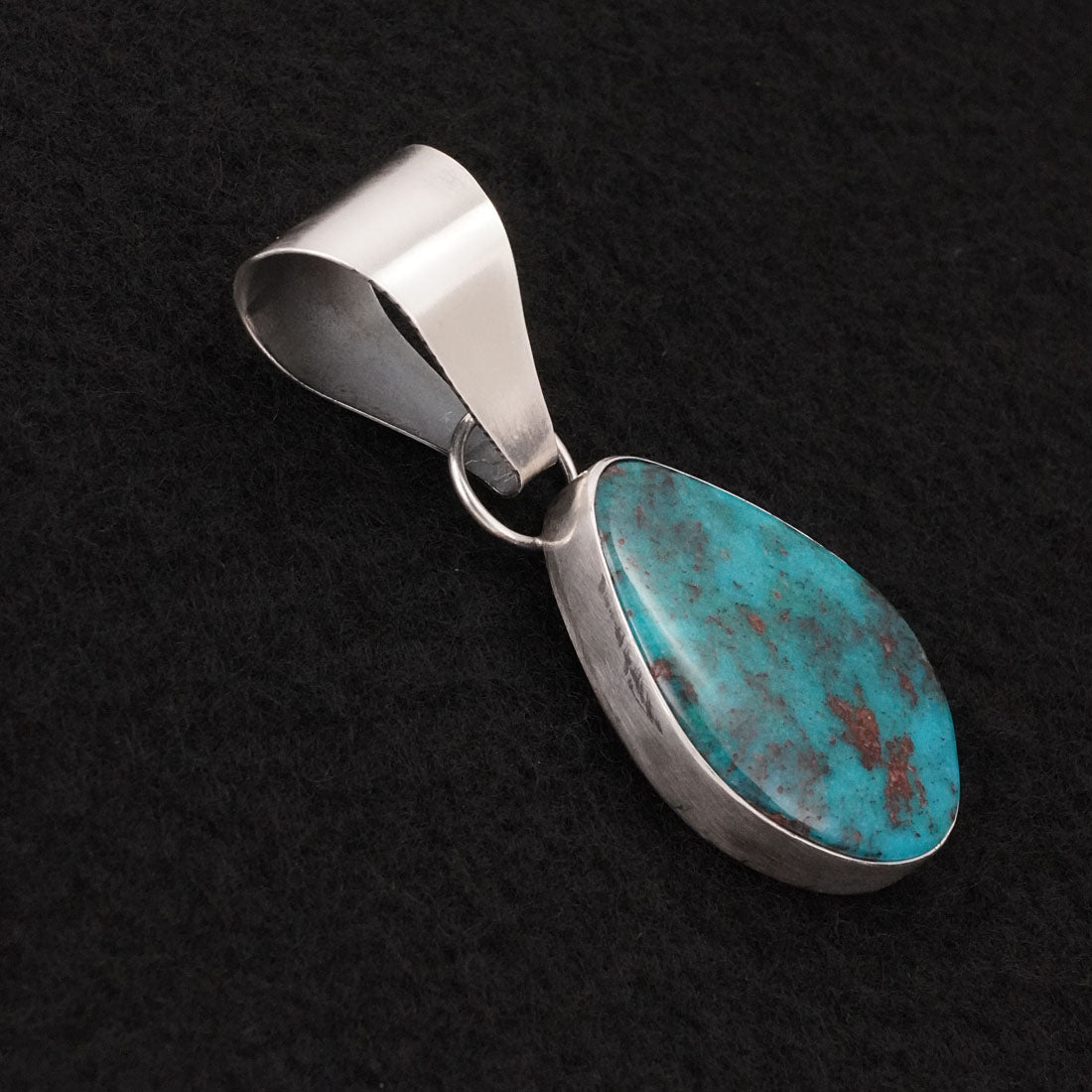 Eugene Gruber Turquoise & Sterling Silver Pendant