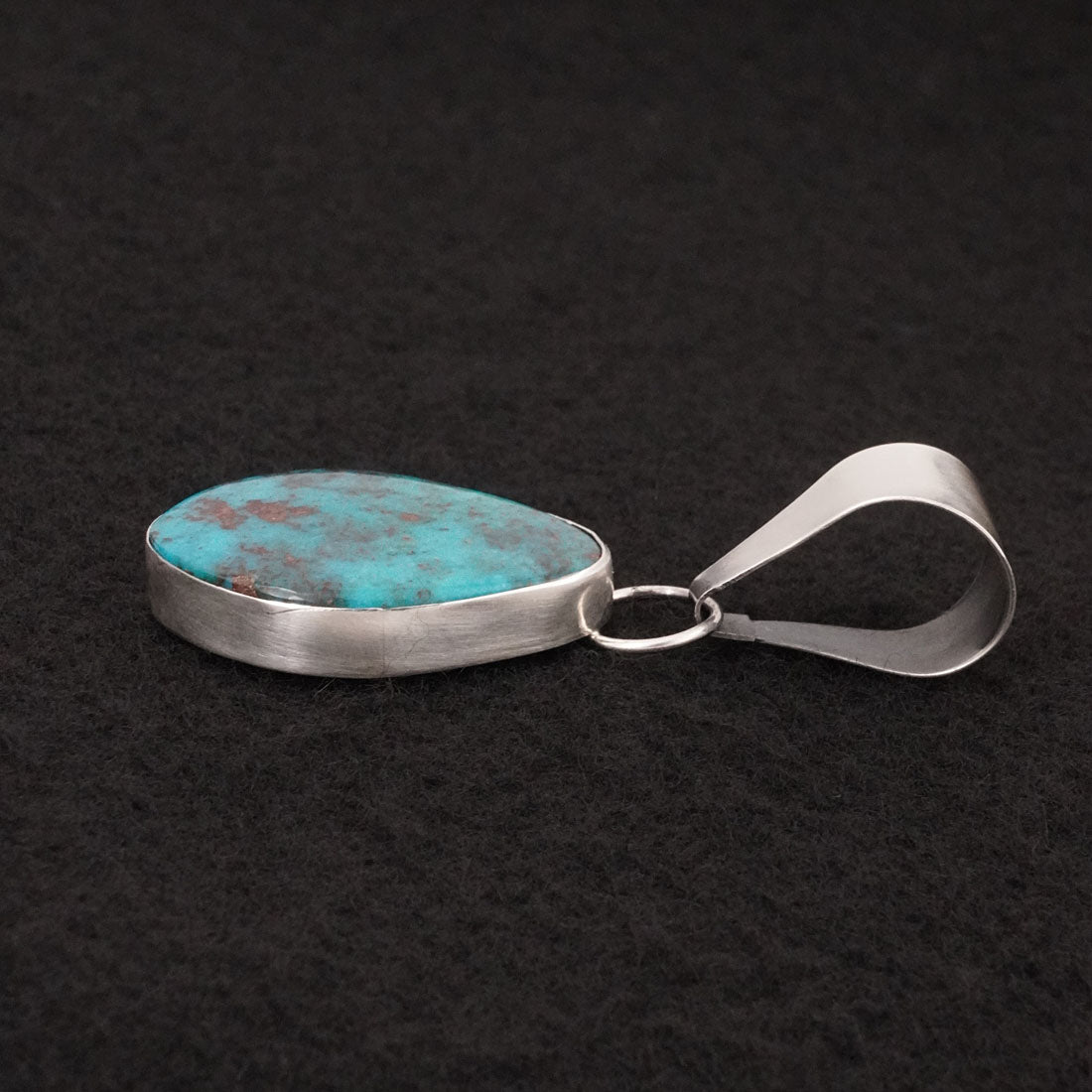 Eugene Gruber Turquoise & Sterling Silver Pendant