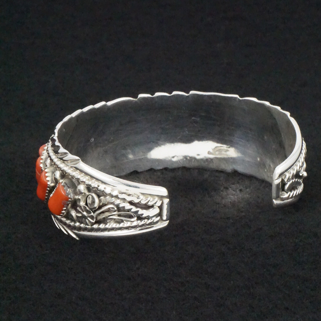 Martin Muskett Coral & Sterling Silver Bracelet