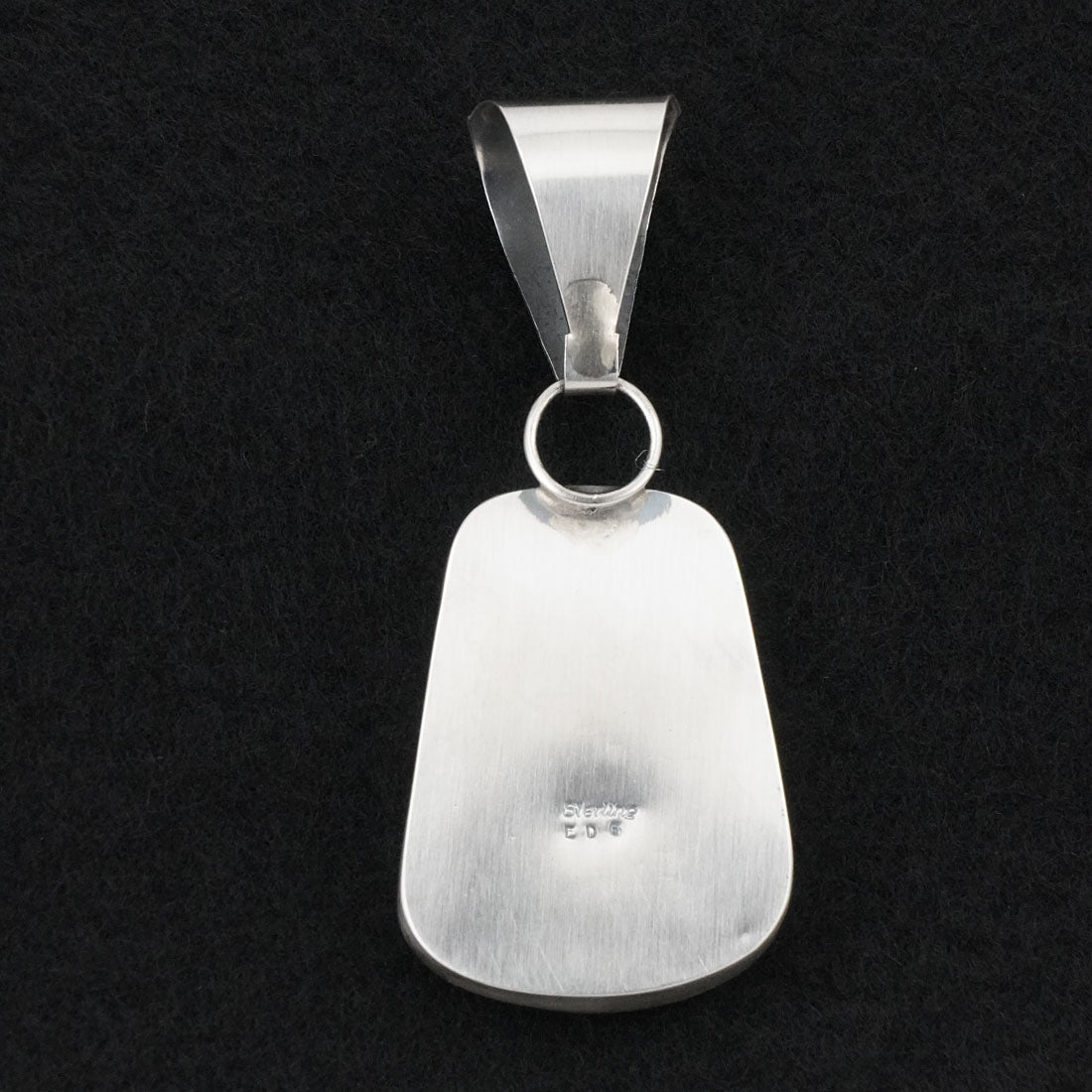 Eugene Gruber Turquoise & Sterling Silver Pendant