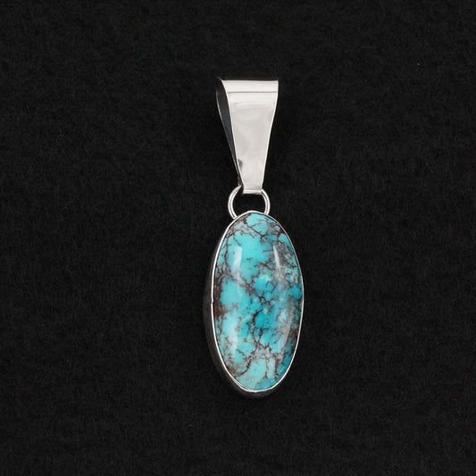 Eugene Gruber Turquoise & Sterling Silver Pendant