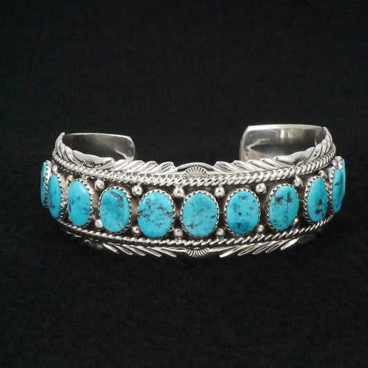 Martin Muskett Turquoise & Sterling Silver Bracelet