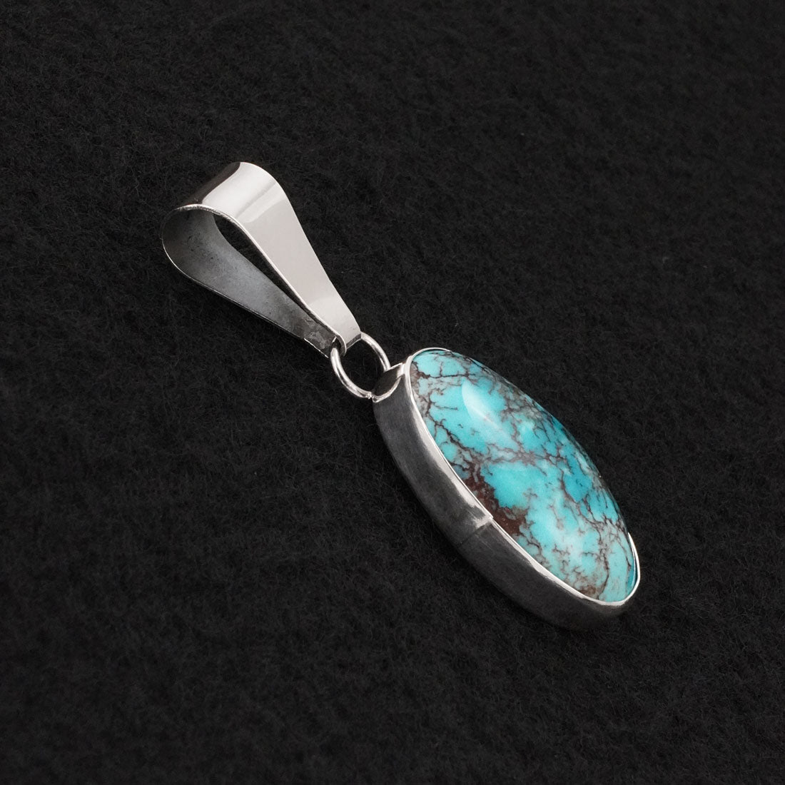 Eugene Gruber Turquoise & Sterling Silver Pendant