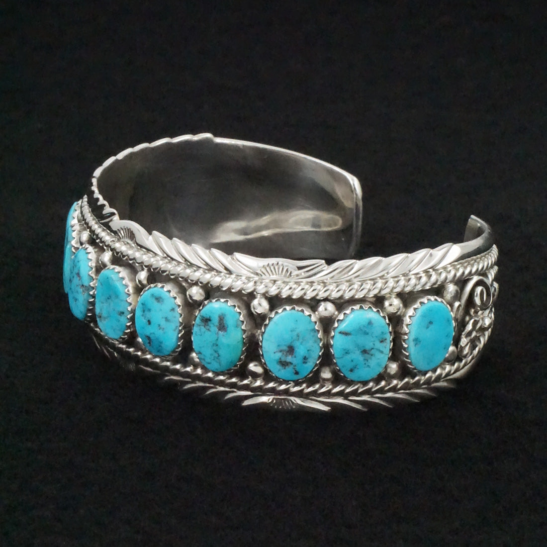 Martin Muskett Turquoise & Sterling Silver Bracelet